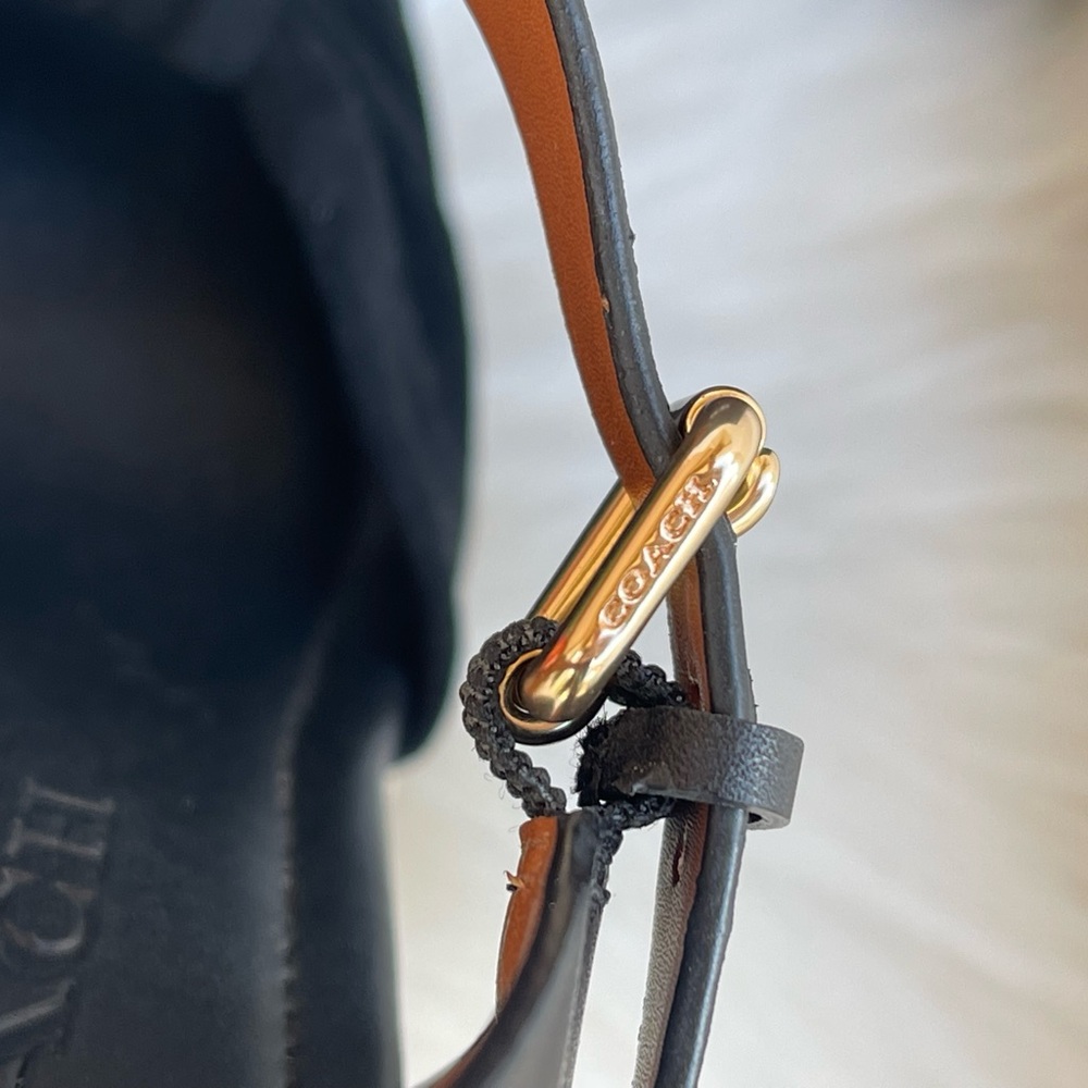 Coach Suede Black Wedges - Picture 15 of 15
